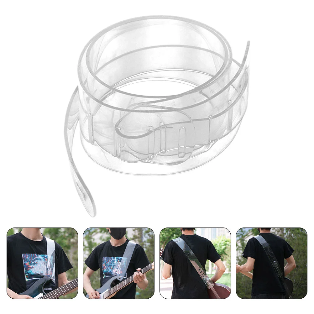 Ukulele Strap Transparent Guitar Strap Shoulder Decor Ballad Practical Musical Instrument Accessory PC Film Sling Supply Guitars
Ukulele Strap Transparent Guitar Strap Shoulder Decor Ballad Practical Musical Instrument Accessory PC Film Sling Supply Guitars