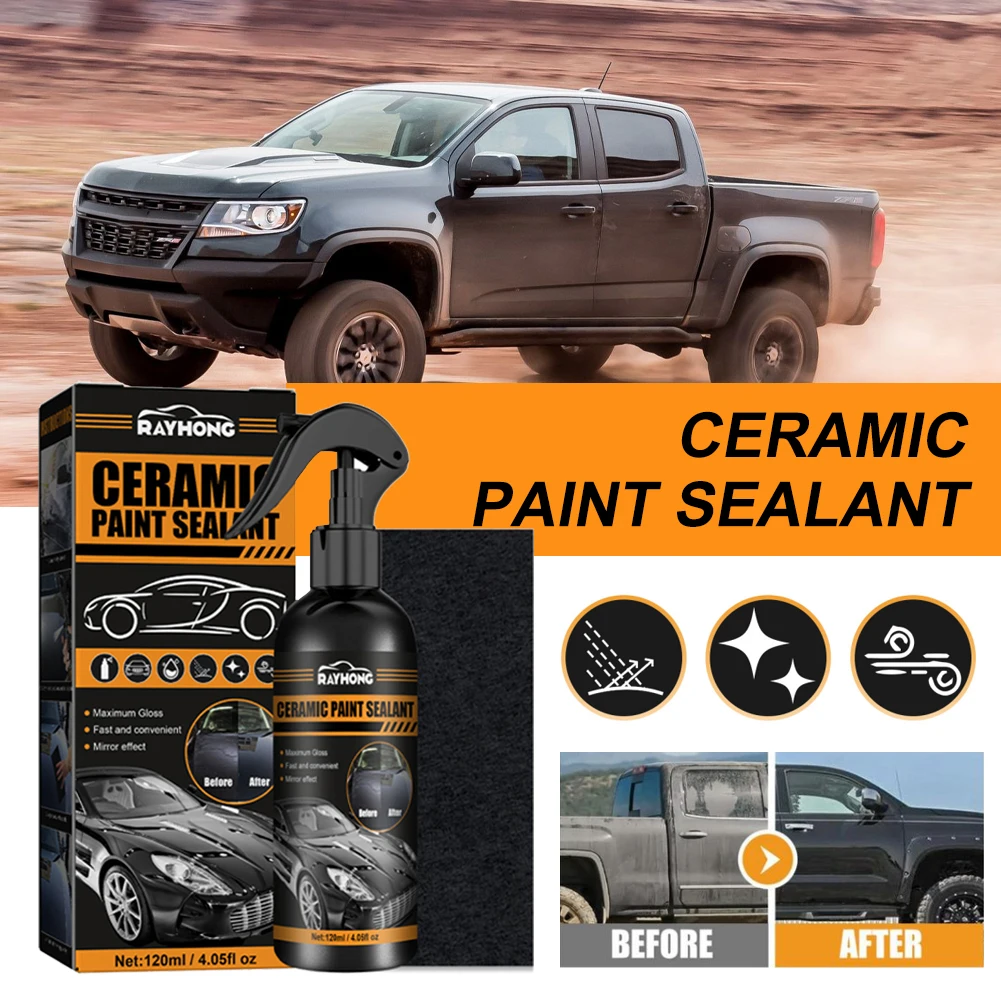 New Auto Quick Ceramic Coating Spray Paint Sealant Liquid Car Polish Wax Anti Rain With Nano Cloth For BMW VW Tesla Maintenance
New Auto Quick Ceramic Coating Spray Paint Sealant Liquid Car Polish Wax Anti Rain With Nano Cloth For BMW VW Tesla Maintenance