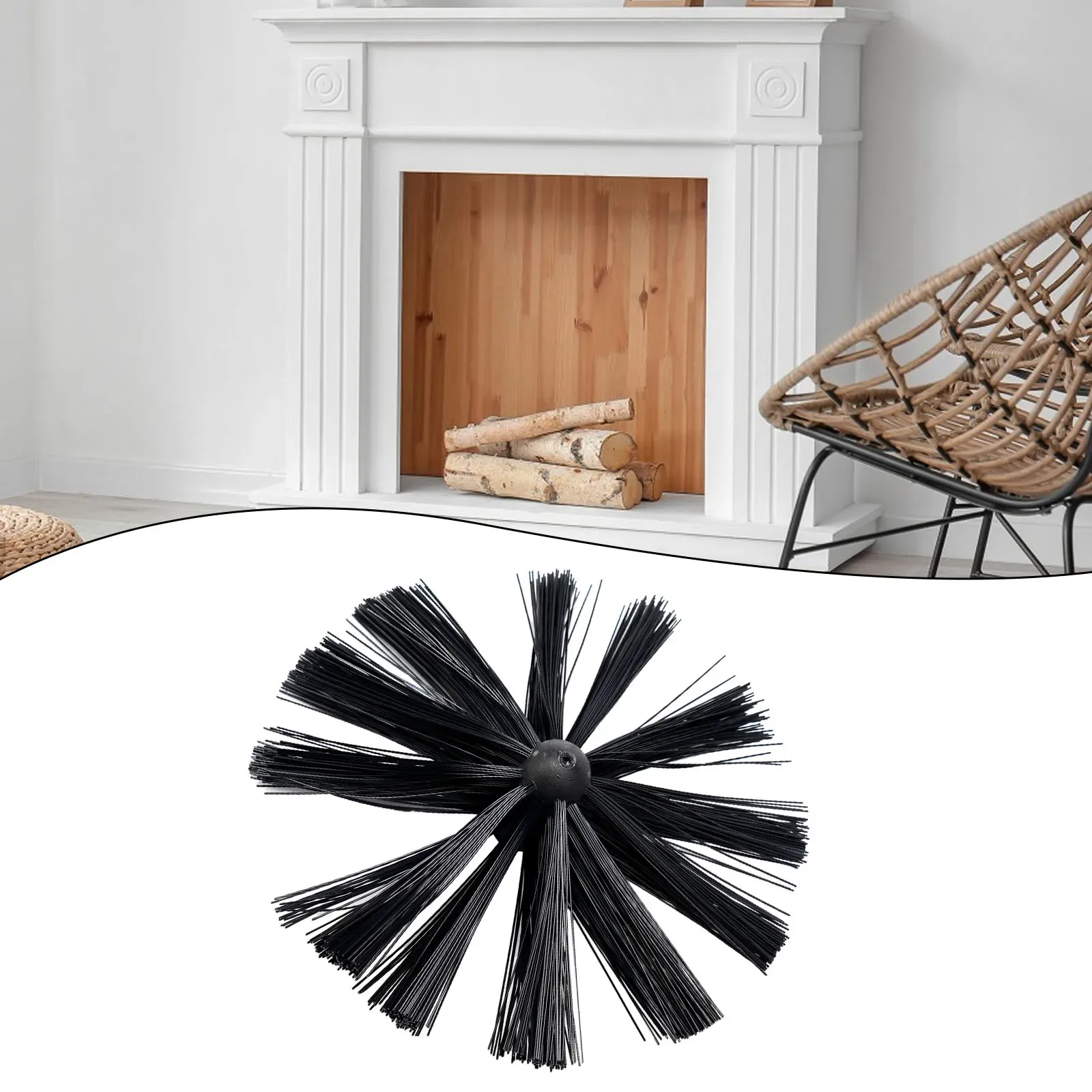 Cleaning Equipment Range Hood Chimney Brush Fireplaces For Drain Rods Stoves 200mm Chimney Flue Sweep Brush Cleaning Brush
Cleaning Equipment Range Hood Chimney Brush Fireplaces For Drain Rods Stoves 200mm Chimney Flue Sweep Brush Cleaning Brush