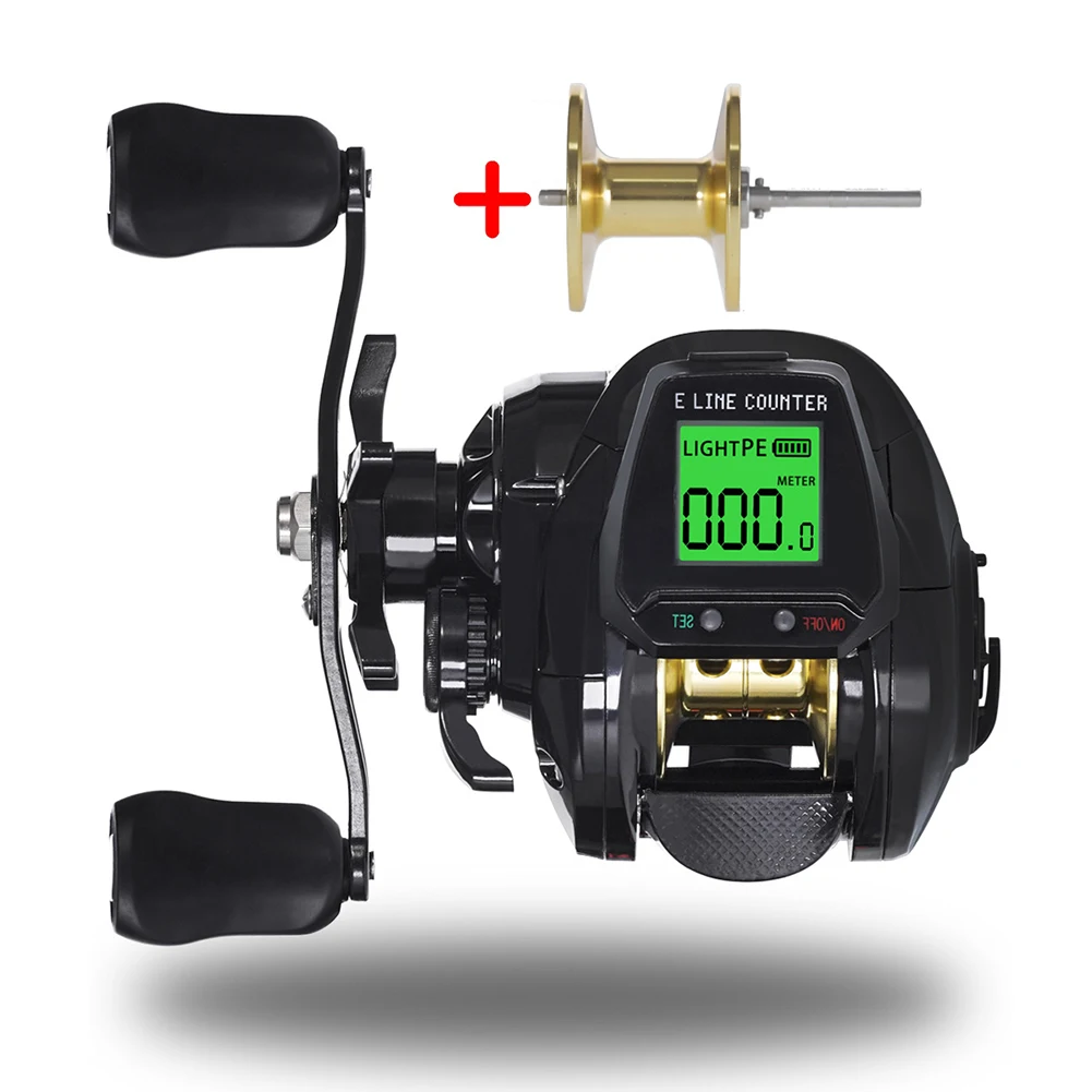 Innovative Digital Fishing Baitcasting Reel Bite Alarm Depth Position Rechargeable Battery Variable Speed Adjustment
Innovative Digital Fishing Baitcasting Reel Bite Alarm Depth Position Rechargeable Battery Variable Speed Adjustment
