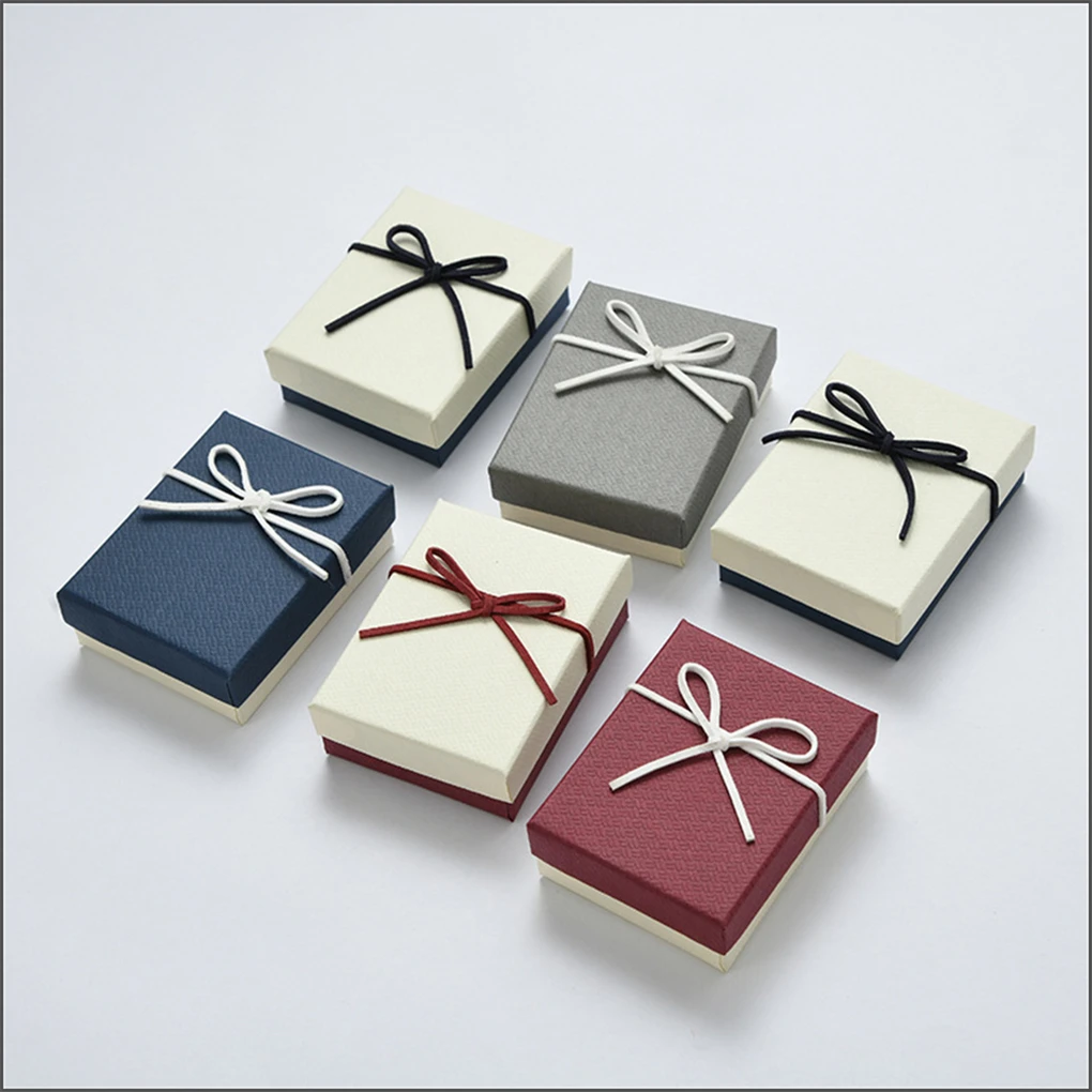 Bowknot Ribbon Jewelry Organizer Storage Case Gift Box Necklace Earrings Ring Box Paper Jewellry Accessories Packaging Container
Bowknot Ribbon Jewelry Organizer Storage Case Gift Box Necklace Earrings Ring Box Paper Jewellry Accessories Packaging Container