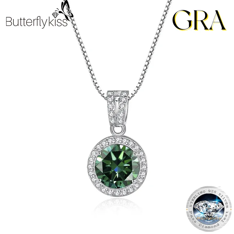 Butterflykiss 1Carat Moissanite Diamond Pendant Necklaces For Women 925 Sterling Silver Luxury Chain Iced Bling Wedding Jewelry
Butterflykiss 1Carat Moissanite Diamond Pendant Necklaces For Women 925 Sterling Silver Luxury Chain Iced Bling Wedding Jewelry