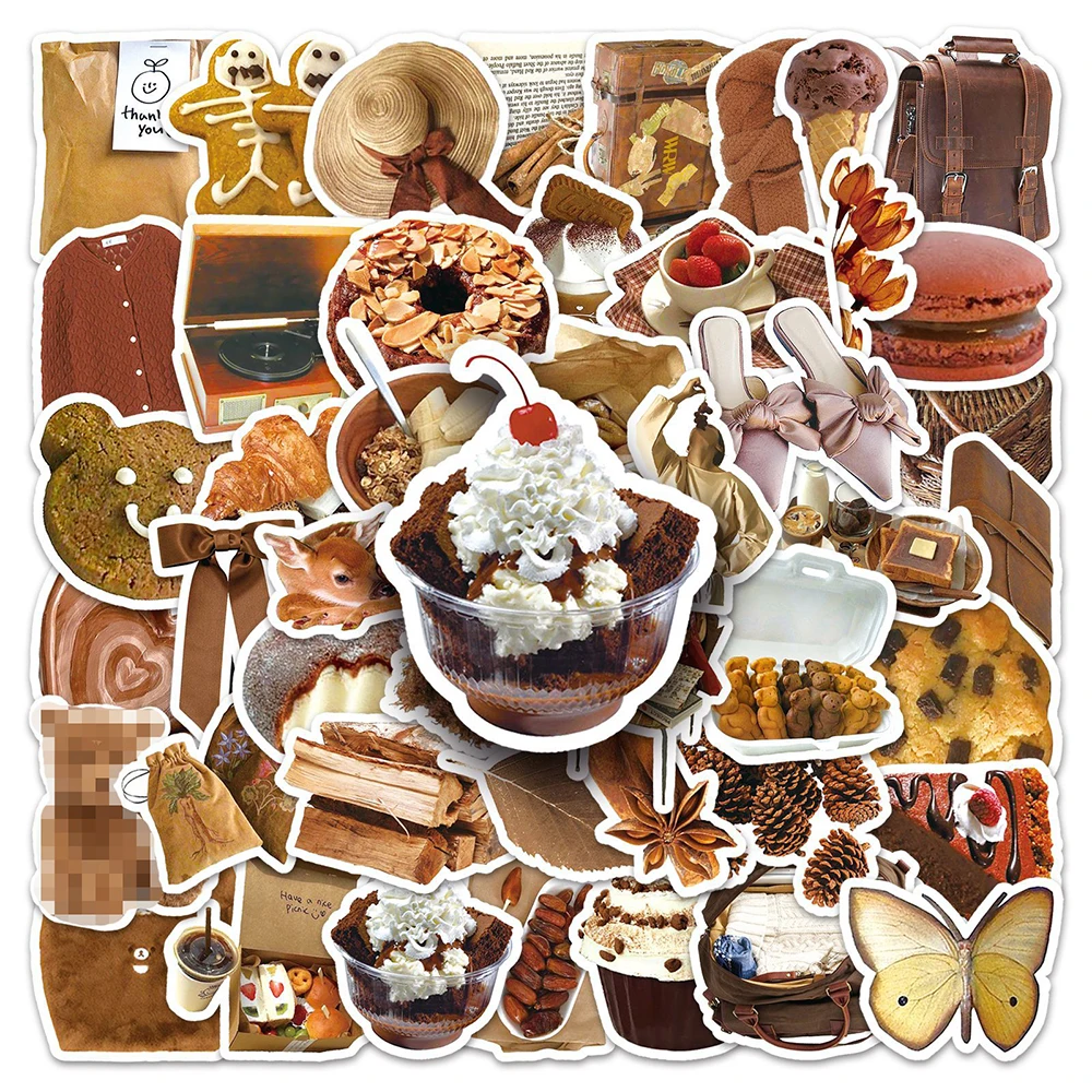10/30/50PCS Cute Ins Style Stickers Brown Cartoon Decals Skateboard Scrapbook Phone Car PVC Waterproof Sticker Graffiti DIY Toys
10/30/50PCS Cute Ins Style Stickers Brown Cartoon Decals Skateboard Scrapbook Phone Car PVC Waterproof Sticker Graffiti DIY Toys