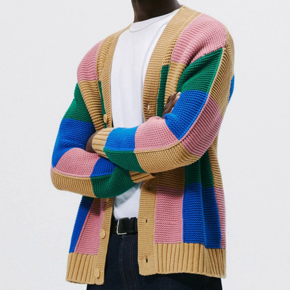 Fashion Sweater Overcoat Cardigan Casual Colorblock Daily Holiday Long Sleeve M-3XL Mens Polyester Slight Stretch
Fashion Sweater Overcoat Cardigan Casual Colorblock Daily Holiday Long Sleeve M-3XL Mens Polyester Slight Stretch