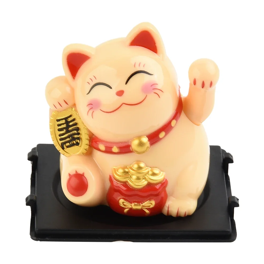 Lucky Cat Decoration Mini Solar Waving Arm Beckoning Fortune Cat Home Office Christmas Desktop Decoration Car Ornaments
Lucky Cat Decoration Mini Solar Waving Arm Beckoning Fortune Cat Home Office Christmas Desktop Decoration Car Ornaments