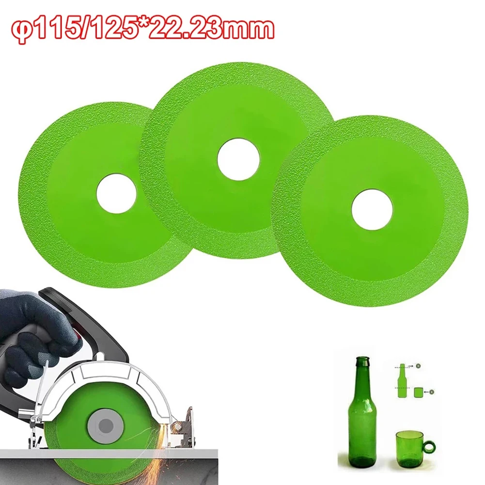 1pc 22mm Glass Cutting Disc 115/125mm Diamond Marble Saw Blade Jade Crystal Wine Bottles Grinding Cutting Grinding Disc Tool
1pc 22mm Glass Cutting Disc 115/125mm Diamond Marble Saw Blade Jade Crystal Wine Bottles Grinding Cutting Grinding Disc Tool
