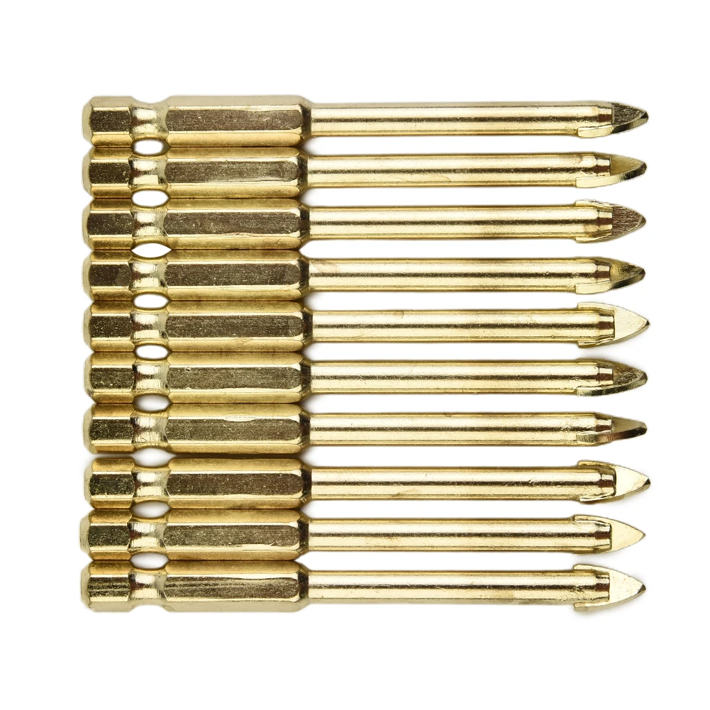 10* Drill Bit 10pcs 6mm Alloy Ceramic Spear Head Superhard Tungsten Carbide Pratical High Quality Nice
10* Drill Bit 10pcs 6mm Alloy Ceramic Spear Head Superhard Tungsten Carbide Pratical High Quality Nice