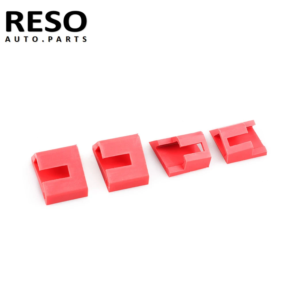 

RESO 4PCS Car Rear Boot Handle Tailgate Repair Clips For Nissan QASHQAI 2006-2013 Auto Fastener Trunk Clip Repair Clips Trim