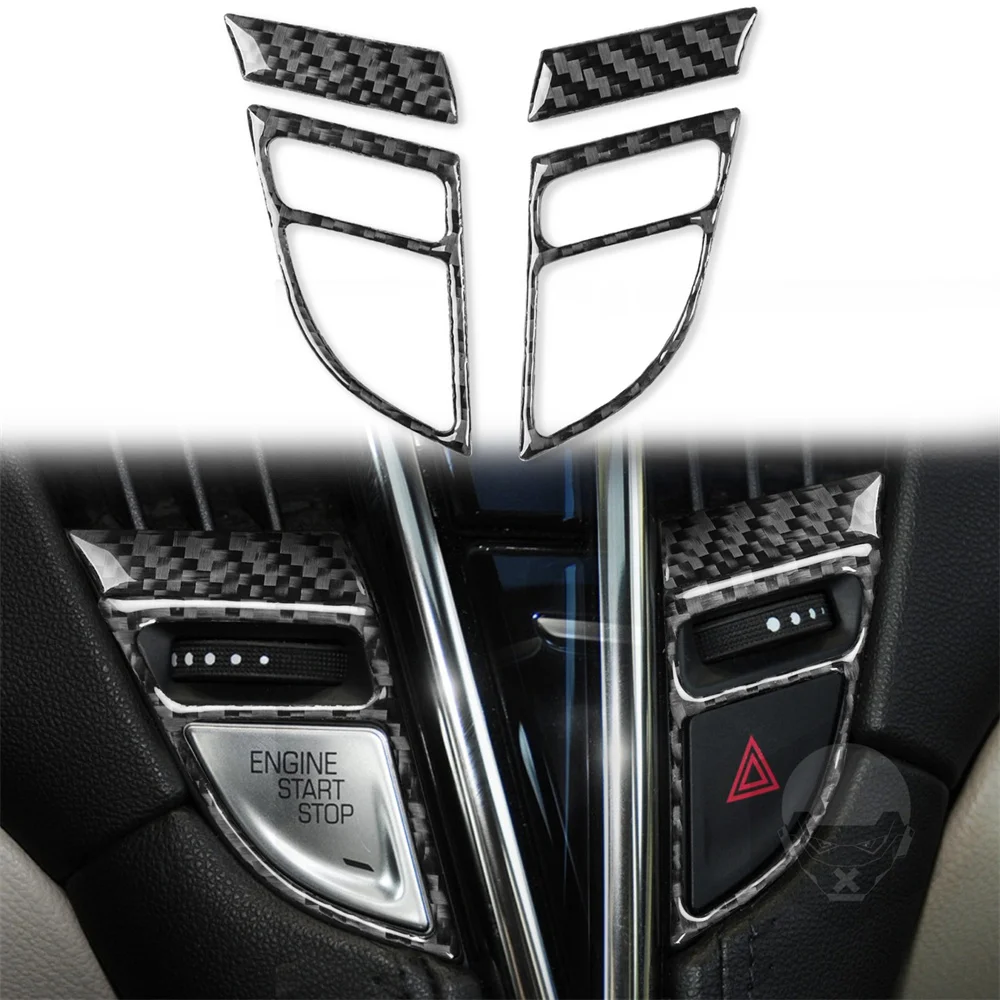 For Cadillac ATS14-19 central air conditioning air vent / 4 pieces of carbon fiber decorative stickers
For Cadillac ATS14-19 central air conditioning air vent / 4 pieces of carbon fiber decorative stickers