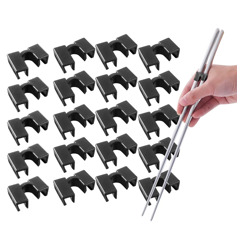 

Helpers Training Chinese Chopsticks Chopstick Clip 20pcs High-quality Plastic For Trainers For Beginner Learner