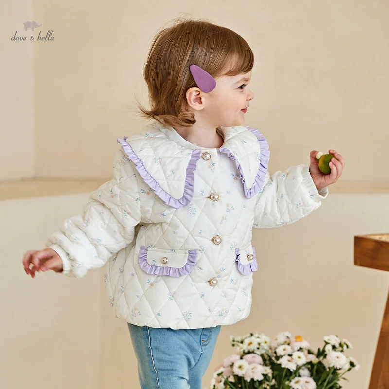 Dave Bella Children Girl's Parkas Clothes 2024 Spring New Fashion Casual Charm Lovely Outerwear Floral Coat Outdoor DB1247721
Dave Bella Children Girl's Parkas Clothes 2024 Spring New Fashion Casual Charm Lovely Outerwear Floral Coat Outdoor DB1247721