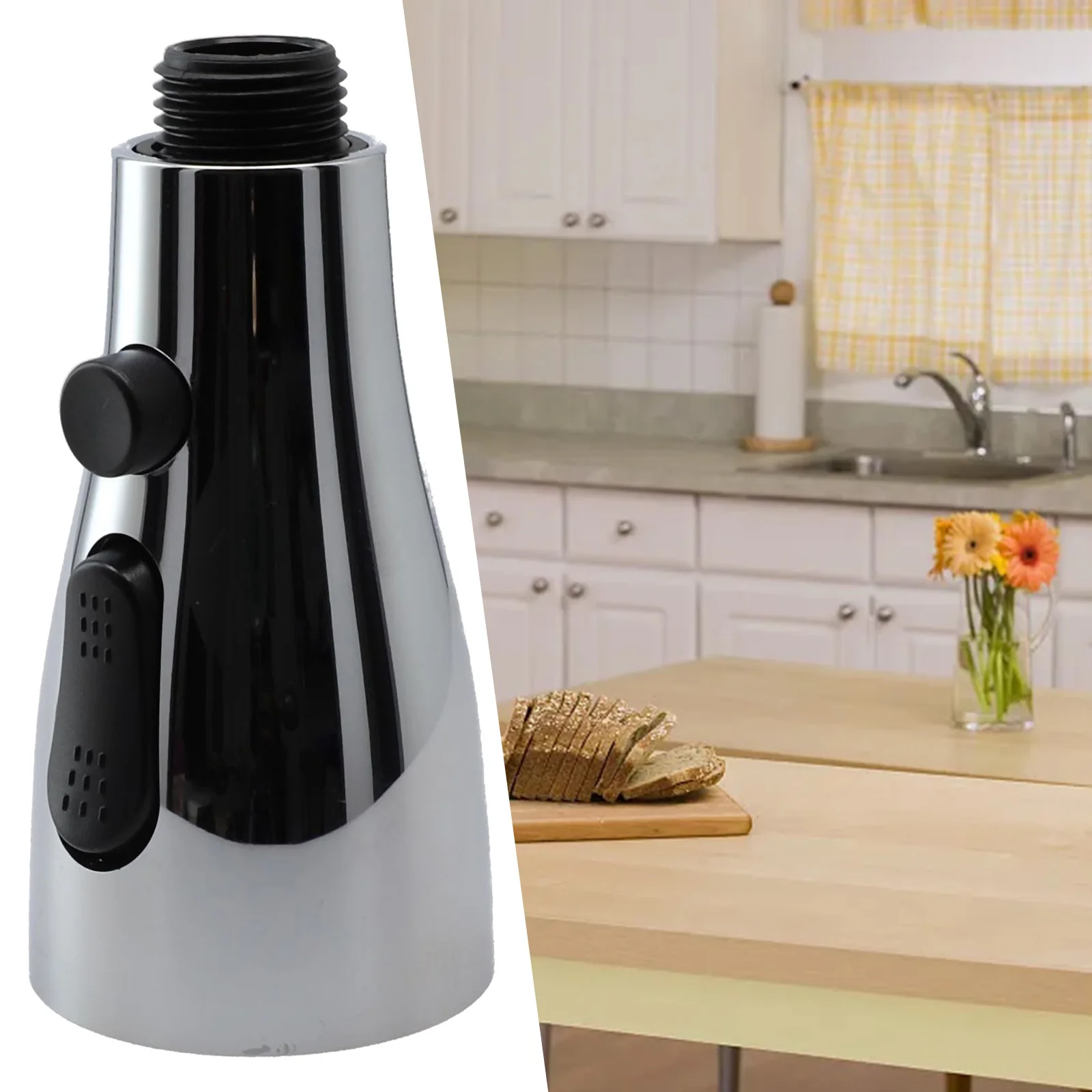 Kitchen Bathroom Plumbing Fixture Faucet Replacement Parts Pull Out Spray Shower Head Setting Kitchen Spare Tap Sprayer 3 Modes
Kitchen Bathroom Plumbing Fixture Faucet Replacement Parts Pull Out Spray Shower Head Setting Kitchen Spare Tap Sprayer 3 Modes