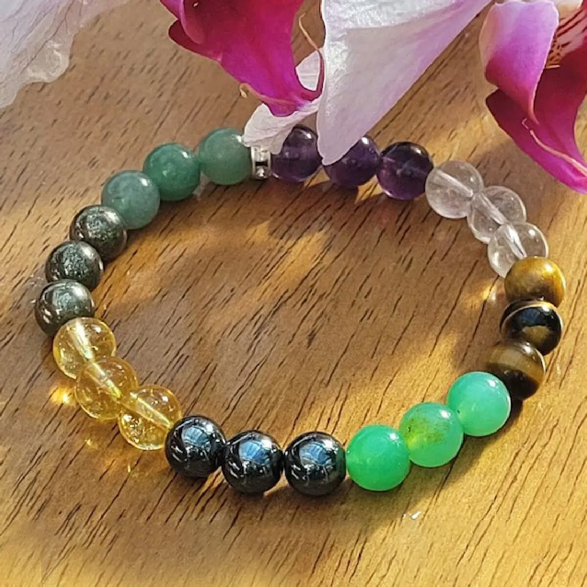 Bracelet perlé pour hommes et femmes, charme élégant, coloré, bonne chance, attirer la prospérité, richesse, fête en plein air, 03, 1 pièce 2