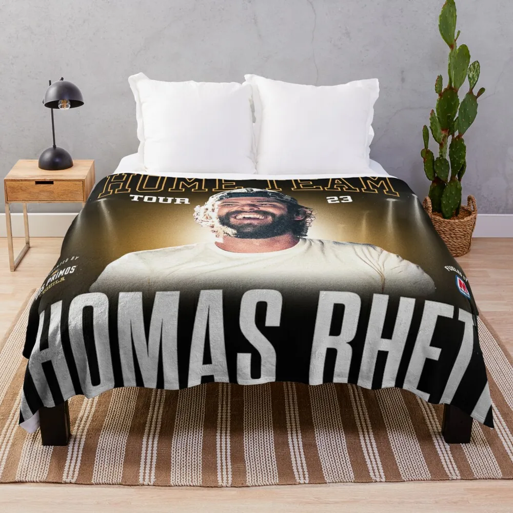

Thomas of Home Team Tour 2023 Throw Blanket Flannel Fabric Softest For Decorative Sofa Thermals For Travel bed plaid Blankets