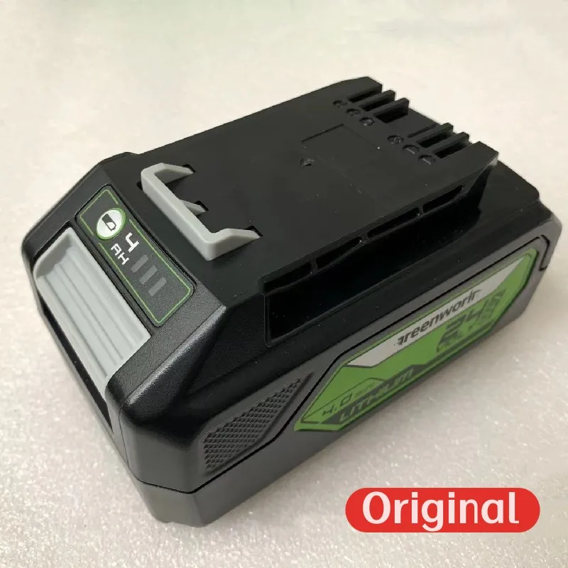 100%Original 4000mAh for Greenworks 24V 20352 22232 2400702 24352 MO24B410 HT24B210 29322 29842 29852 BAG708 BAG711 Battery
100%Original 4000mAh for Greenworks 24V 20352 22232 2400702 24352 MO24B410 HT24B210 29322 29842 29852 BAG708 BAG711 Battery