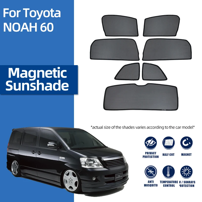 Magnetic Car Sunshade Front Windshield Rear Side Window Sun Shades For Toyota Noah Voxy INNOVA 2001-2022
Magnetic Car Sunshade Front Windshield Rear Side Window Sun Shades For Toyota Noah Voxy INNOVA 2001-2022