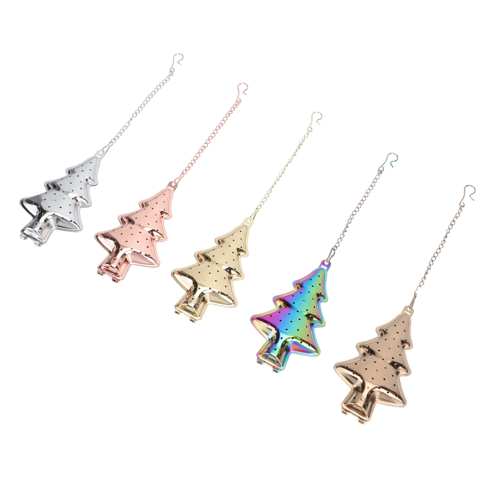 Christmas Tree Tea Strainer Trees Loose Leaf Filter Stainless Steel Leak Coffee Seasoning Household Infuser Multi-function
Christmas Tree Tea Strainer Trees Loose Leaf Filter Stainless Steel Leak Coffee Seasoning Household Infuser Multi-function