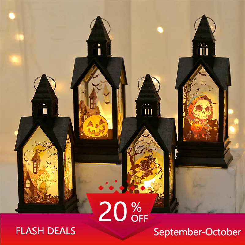 Halloween Decoration Pendant Night Light Electronic Candle Castle Wind Lamp Jack-o'-lantern Party Prop Ornament
Halloween Decoration Pendant Night Light Electronic Candle Castle Wind Lamp Jack-o'-lantern Party Prop Ornament