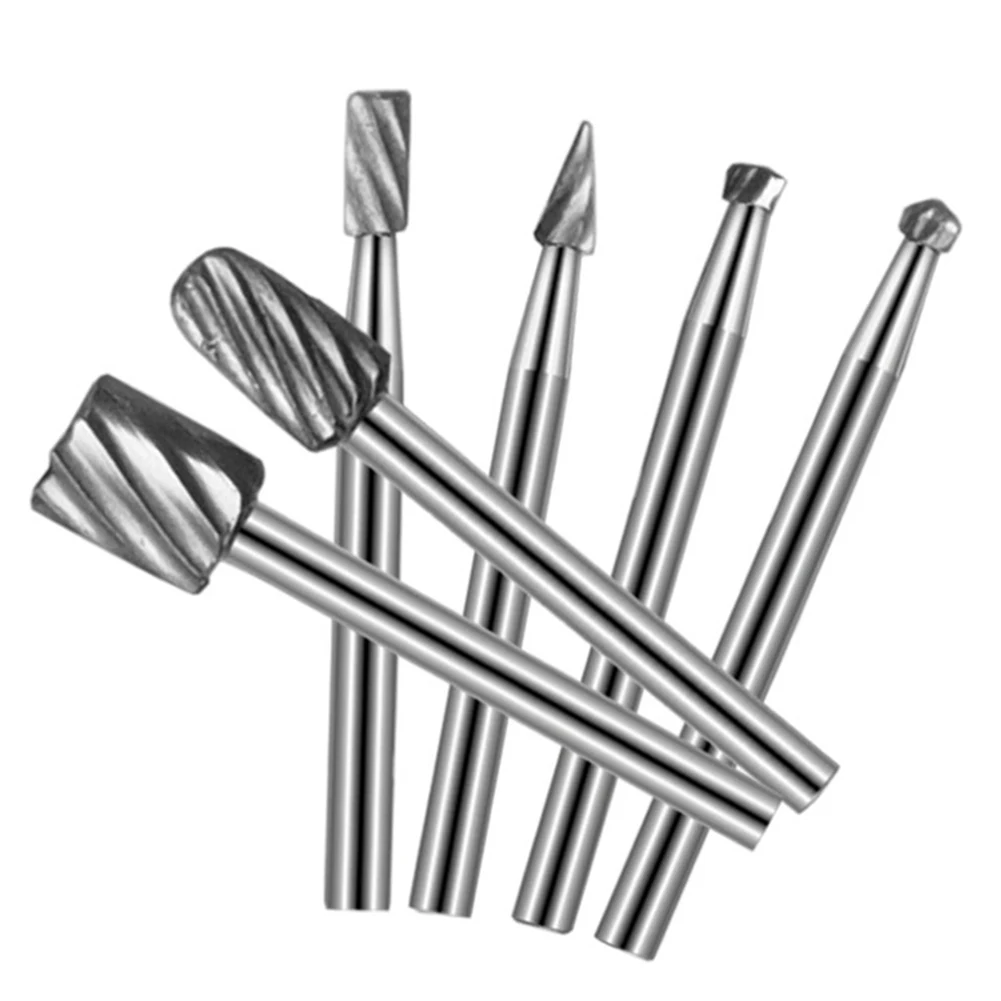 HSS Rotary Burr Home Rotary Routing Workshop 6PCS Bit Cutter Equipment For Wood Carving Grinder Grinding Multi
HSS Rotary Burr Home Rotary Routing Workshop 6PCS Bit Cutter Equipment For Wood Carving Grinder Grinding Multi