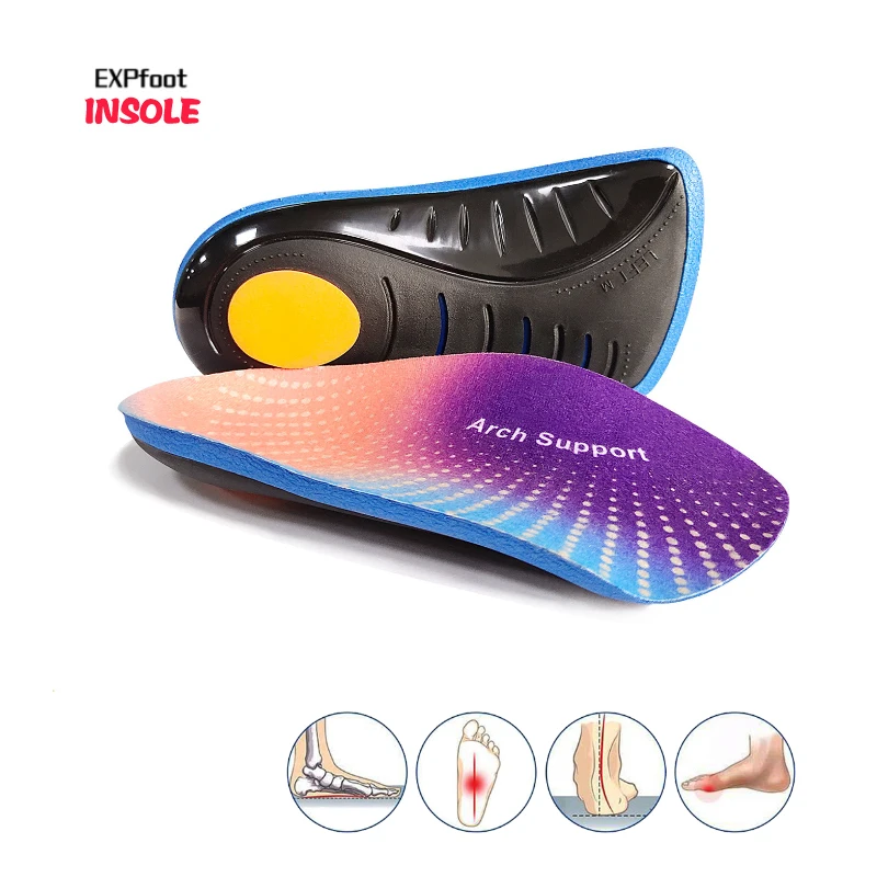 

Arch Support Flat Foot Insole Orthopedic Insoles For Shoes Men Women Foot Valgus Varus XO-type Leg Corrector Shoe Pad Inserts