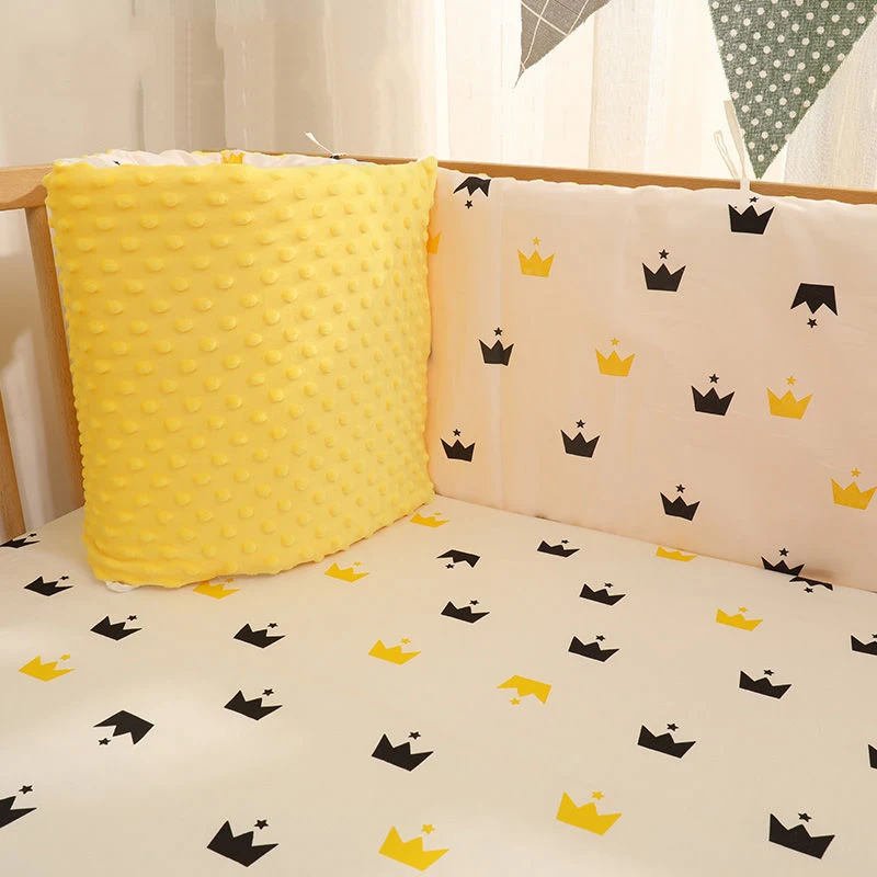 Four Seasons Universal One-piece Cotton Crib Bumper Kids Splicing Bed Soft Wrap Bed Bumper Cartoon Pattern Newborn Bed Bumper
Four Seasons Universal One-piece Cotton Crib Bumper Kids Splicing Bed Soft Wrap Bed Bumper Cartoon Pattern Newborn Bed Bumper