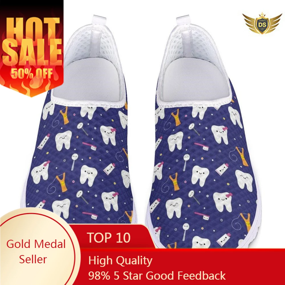 Dental Teeth Dentist Equipment Pattern Flats Summer Women's Casual Sneakers Mesh Loafers Shoes Female Shoes Dropship
Dental Teeth Dentist Equipment Pattern Flats Summer Women's Casual Sneakers Mesh Loafers Shoes Female Shoes Dropship