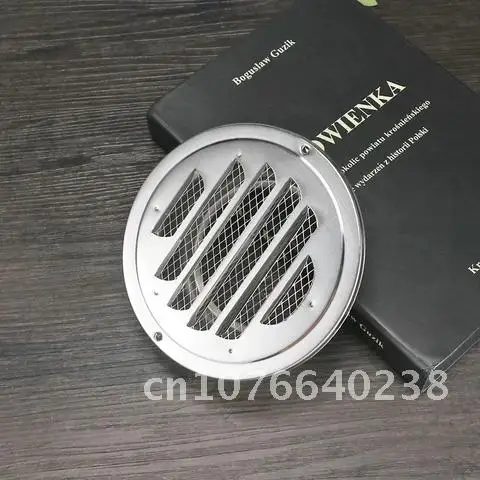 

Stainless Steel Ventilation Grille Round Exhaust Grille 77/100mm With Flange Keep Indoor And Outdoor Air Circulation