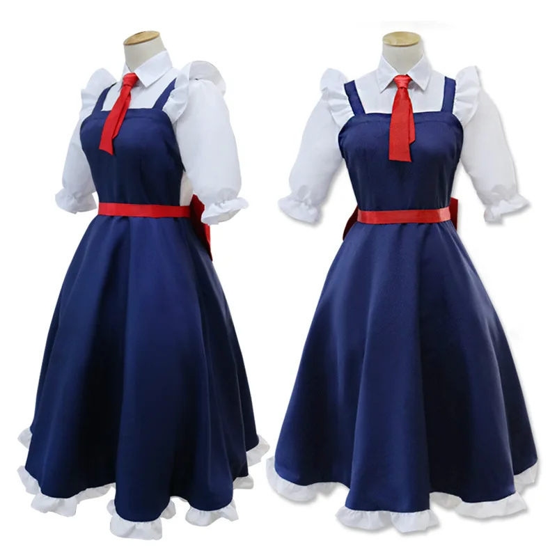 

Tohru Cosplay Clothing Sets New Fashion Girls Anime Dress Miss Kobayashi's Dragon Maid Kanna Cosplay Costume For Women