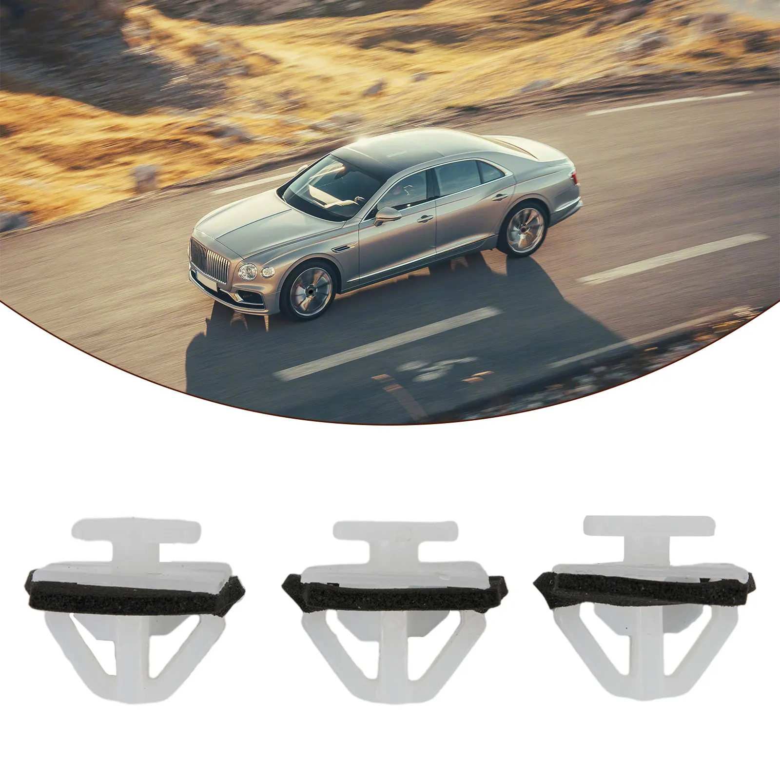 20PCS Nylon Moulding Clips Rocker Panel Retainer W/ Sealer For Hyundai 87756-2E000 White Auto Fastener Clips Bumper Clips
20PCS Nylon Moulding Clips Rocker Panel Retainer W/ Sealer For Hyundai 87756-2E000 White Auto Fastener Clips Bumper Clips