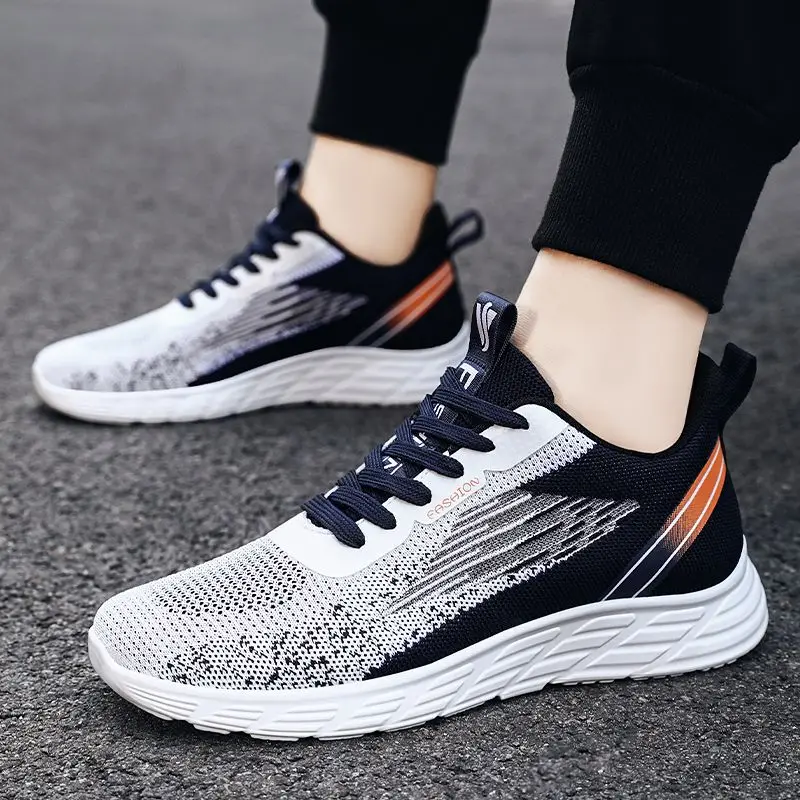 Fashion Men's Running Shoes Breathable Soft Mesh Sports Luxury Sneakers Mens Tennis Slip On Athletic Outdoor Shoe
Fashion Men's Running Shoes Breathable Soft Mesh Sports Luxury Sneakers Mens Tennis Slip On Athletic Outdoor Shoe