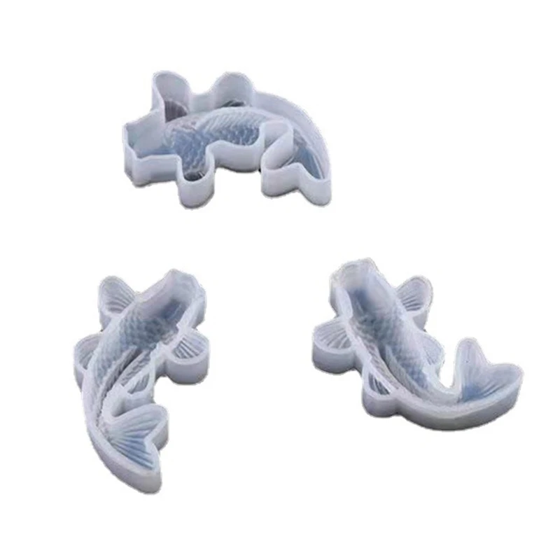3 Pcs Mirror Goldfish Three-dimensional Ornaments UV Crystal Epoxy Mold Soap Wax Plaster Resin Silicone Mould DIY Crafts
3 Pcs Mirror Goldfish Three-dimensional Ornaments UV Crystal Epoxy Mold Soap Wax Plaster Resin Silicone Mould DIY Crafts