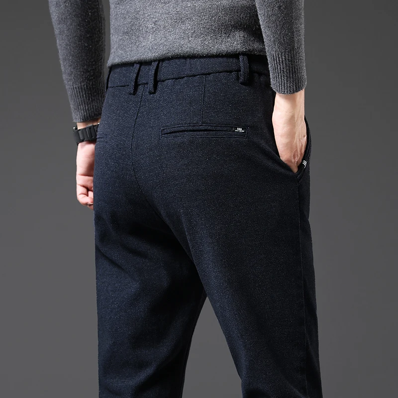 2024 Весенние новые мужские тонкие повседневные брюки, Стрейчевые хлопковые модные деловые Прямые Черные Серые Синие брюки, Мужская брендовая одежда
2024 Весенние новые мужские тонкие повседневные брюки, Стрейчевые хлопковые модные деловые Прямые Черные Серые Синие брюки, Мужская брендовая одежда