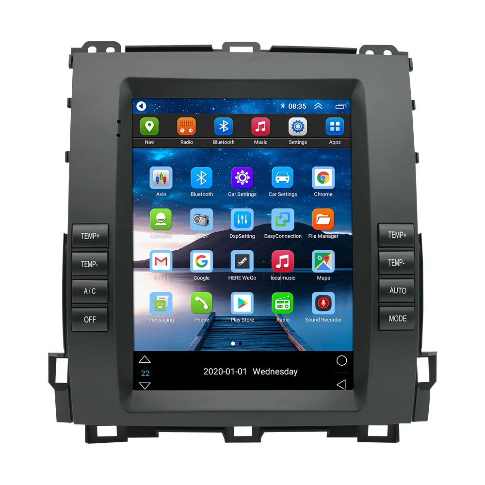 Android 13.0 Car Radio Multimedia Player For Lexus GX470 For Toyota Land Cruiser Prado 120 2002 - 2009 Autoradio Stereo GPS Unit
Android 13.0 Car Radio Multimedia Player For Lexus GX470 For Toyota Land Cruiser Prado 120 2002 - 2009 Autoradio Stereo GPS Unit