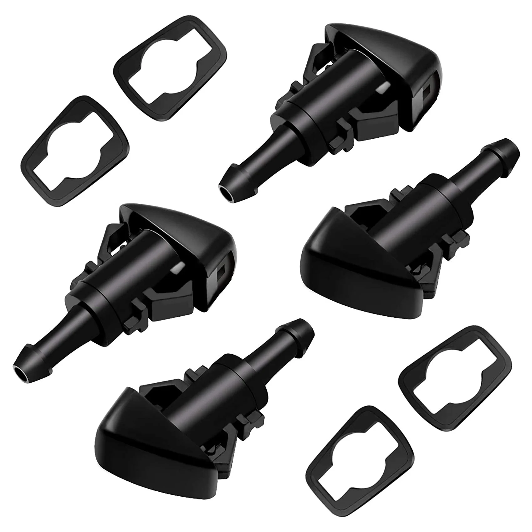 4 Pack Front Windshield Washer Nozzles Wiper Spray Kit Replacement for Chrysler Dodge Ram 5116079AA,4805742AB,5303833AA
4 Pack Front Windshield Washer Nozzles Wiper Spray Kit Replacement for Chrysler Dodge Ram 5116079AA,4805742AB,5303833AA