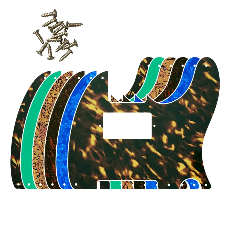 5pcs Guitar Parts For US Standard 5 Screw Holes 52 Year Tele Telecaster With PAF Humbucker Guitar Pickguard Scratch Plate
5pcs Guitar Parts For US Standard 5 Screw Holes 52 Year Tele Telecaster With PAF Humbucker Guitar Pickguard Scratch Plate