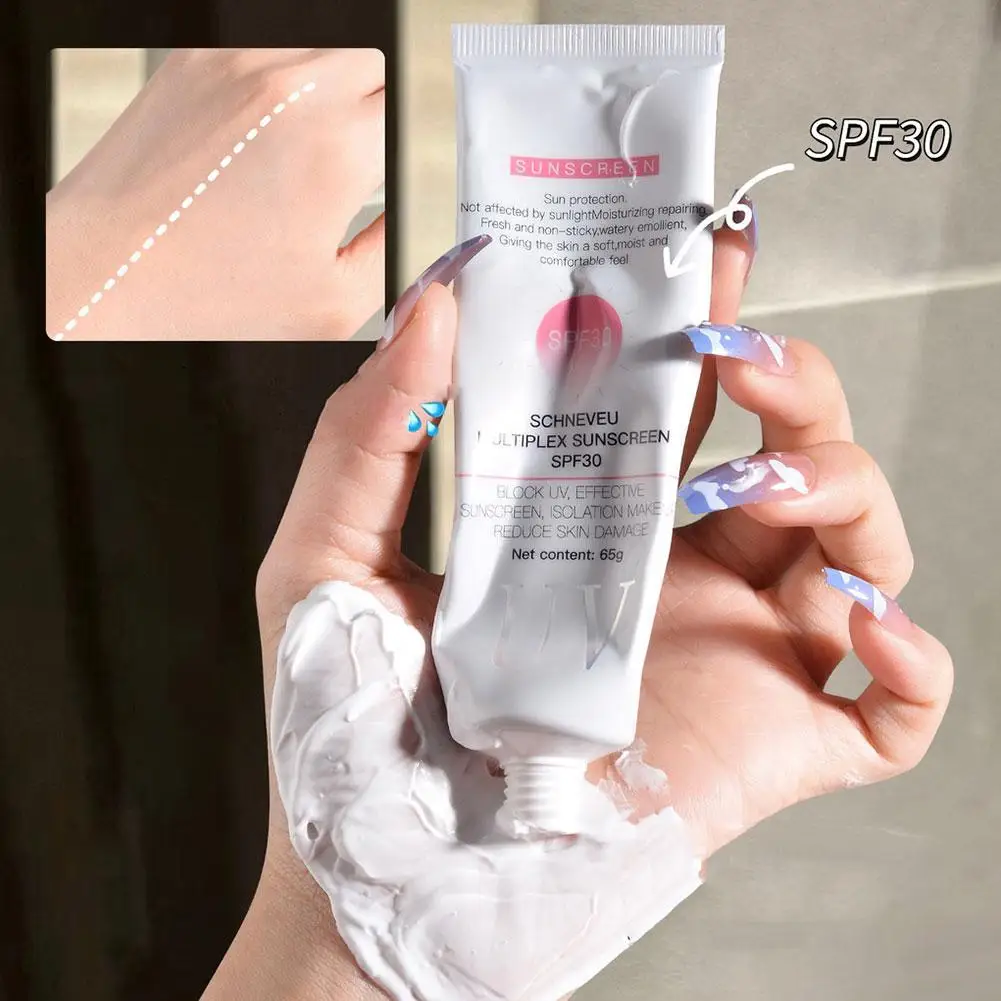 65G Facial Body Sunscreen Whitening Sun Cream Sunblock Cream Skin Anti-Aging Moisturizing Protective Oil-control I7O1 
65G Facial Body Sunscreen Whitening Sun Cream Sunblock Cream Skin Anti-Aging Moisturizing Protective Oil-control I7O1