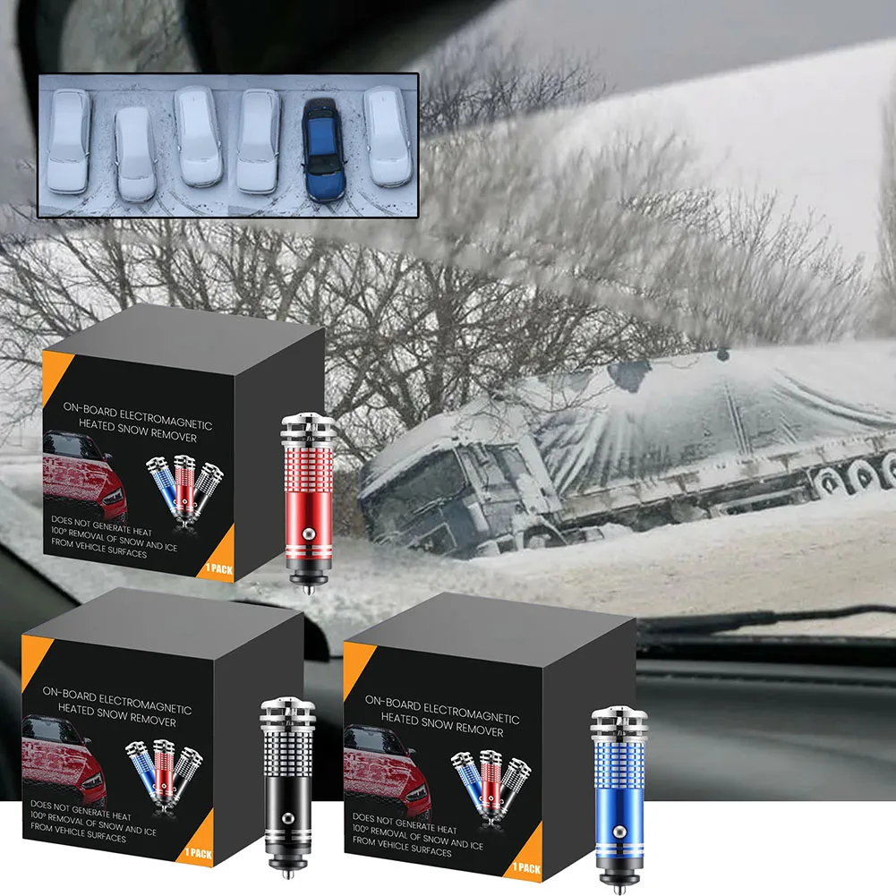 1x New Deicer Car Electromagnetic Molecular Interference Antifreeze Snow Removal Instrument Interior Electronics Accessories
1x New Deicer Car Electromagnetic Molecular Interference Antifreeze Snow Removal Instrument Interior Electronics Accessories