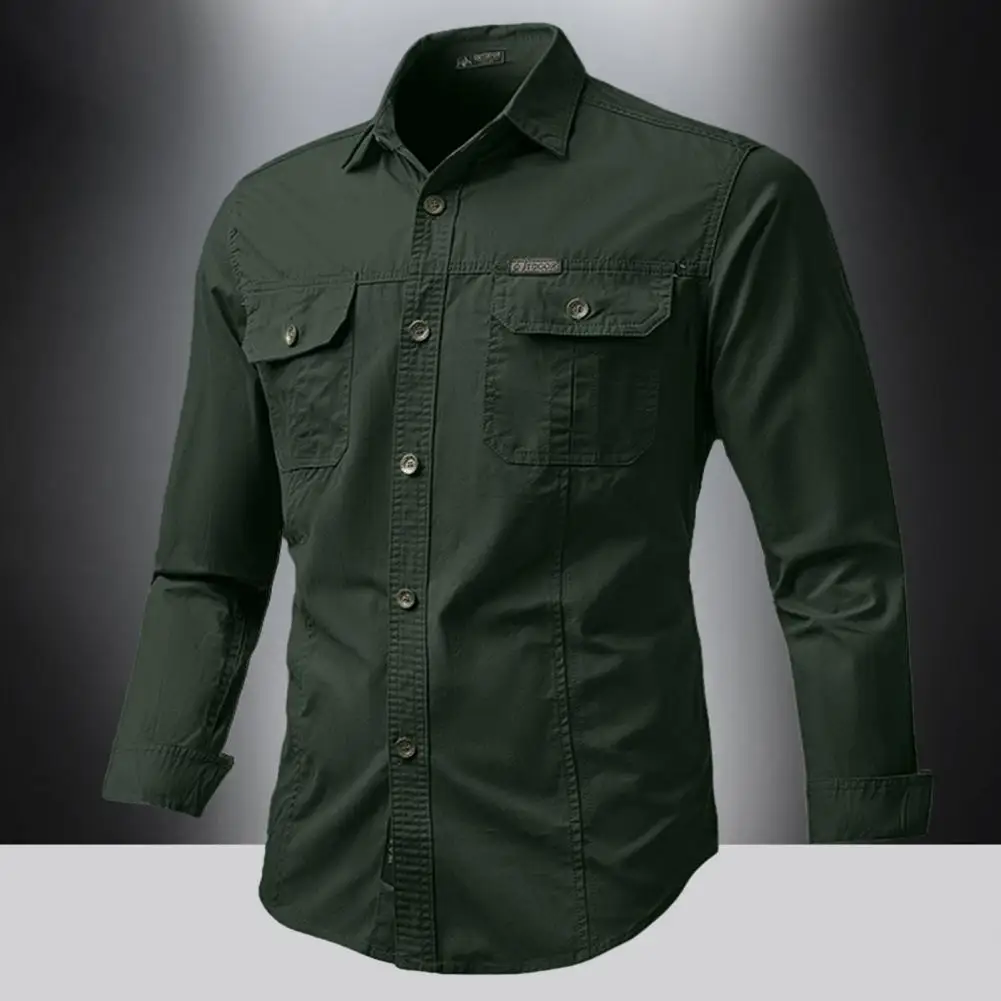 Men Costume Breathable Sweat-absorbing Men's Casual Shirts with Turn-down Collar Button Closure Long Sleeve Tops for Comfortable
Men Costume Breathable Sweat-absorbing Men's Casual Shirts with Turn-down Collar Button Closure Long Sleeve Tops for Comfortable