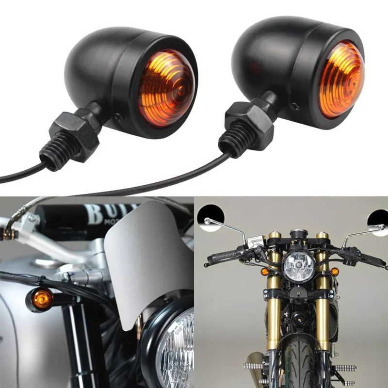 12V LED Motorcycle Vintage Turn Signals for Harley,Brake Lights,Motorcycle Turn Signals,Modified Fog Lights,Mini Turning Lights
12V LED Motorcycle Vintage Turn Signals for Harley,Brake Lights,Motorcycle Turn Signals,Modified Fog Lights,Mini Turning Lights