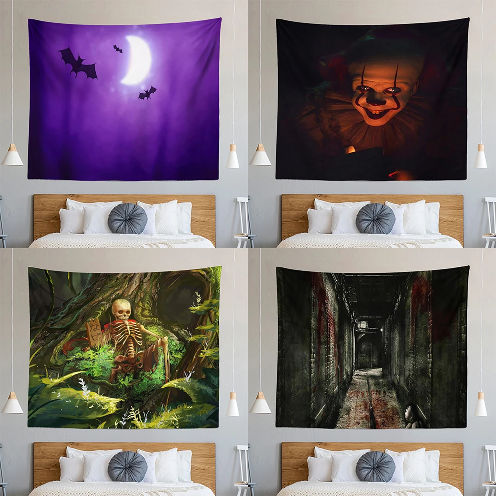 Horror Skull Print Pattern Tapestry Ceiling Home Living Room Bedroom Wall Decoration 230x180cm
Horror Skull Print Pattern Tapestry Ceiling Home Living Room Bedroom Wall Decoration 230x180cm