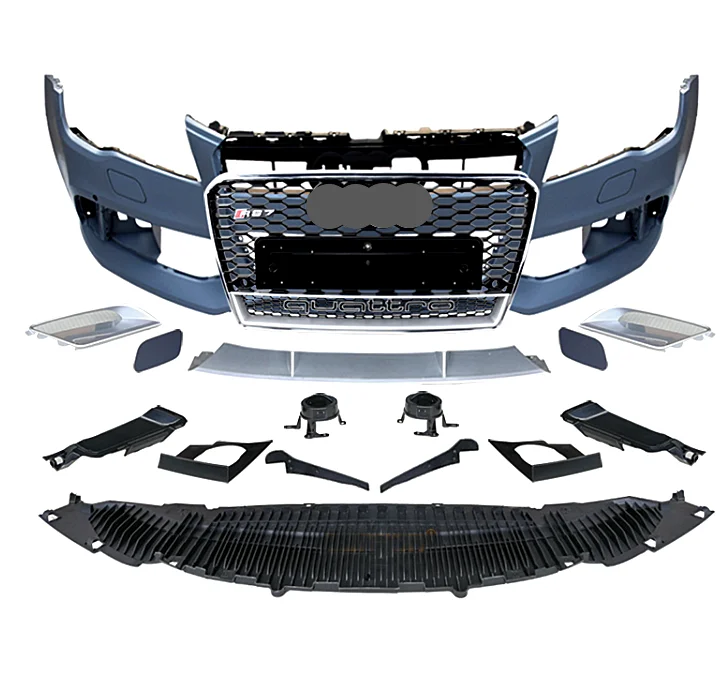 Body Kit Front Bumper With Grille For A7 2009-2015 Upgrade RS7 Type Bumper Auto Body System
Body Kit Front Bumper With Grille For A7 2009-2015 Upgrade RS7 Type Bumper Auto Body System