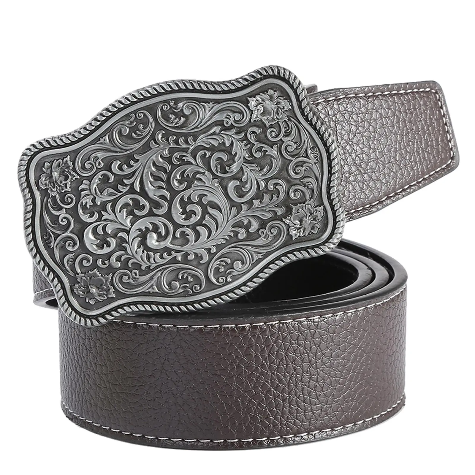 Classic Western Waist Belt Decorative with Buckle Waistband Clothes Accessories Casual Adjustable Mens Leather Belt
Classic Western Waist Belt Decorative with Buckle Waistband Clothes Accessories Casual Adjustable Mens Leather Belt