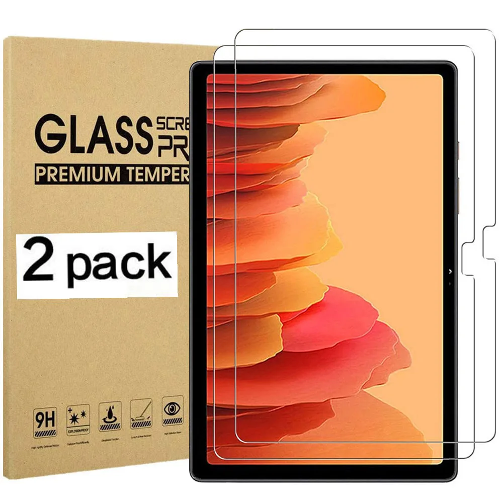 

(2 Packs) Tempered Glass For Samsung Galaxy Tab A8 A7 Lite 8.7 10.4 10.5 T220 T225 T500 T505 X200 X205 Screen Protector Film