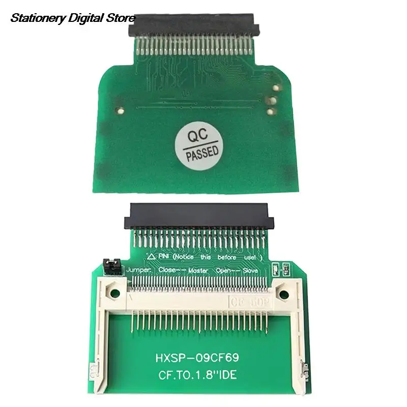 CF Card To 1.8 "IDE 50 Pin Converter Adapter CF Card Hard Drive Riser Card Adapter Durable
CF Card To 1.8 "IDE 50 Pin Converter Adapter CF Card Hard Drive Riser Card Adapter Durable