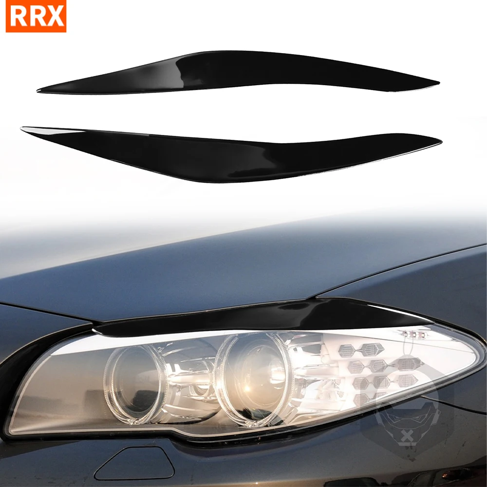 For BMW F10 5 Series 2010 2012 2013 Car Headlight Eyebrows Eyelid Piano Black Sticker Gloss Automobile Interior Parts
For BMW F10 5 Series 2010 2012 2013 Car Headlight Eyebrows Eyelid Piano Black Sticker Gloss Automobile Interior Parts