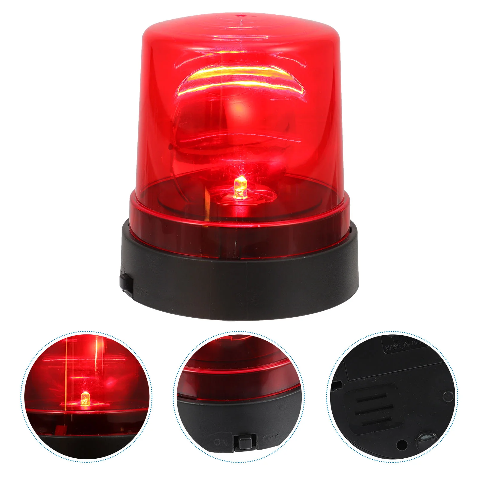 

Lamp Light Led Toy Flashing Rotating Beacon Warning Polices Gift Disco Strobe Fun Theme Firefighter Alert Girophare Car Flasher