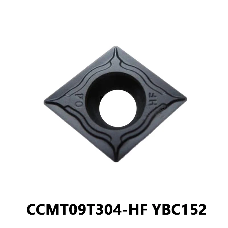 

Original CCMT09T304-HF YBC152 Turning Inserts Internal Tool Boring Bar CCMT 09T304 HF for Steel Lathe Metal Cutter Carbide