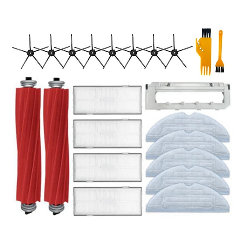 Main Side Brush Mop Rag Hepa Filter Brush Cover For Xiaomi Roborock S7 T7S T7PLUS Robotic Vacuum Cleaner Spare Parts 
Main Side Brush Mop Rag Hepa Filter Brush Cover For Xiaomi Roborock S7 T7S T7PLUS Robotic Vacuum Cleaner Spare Parts