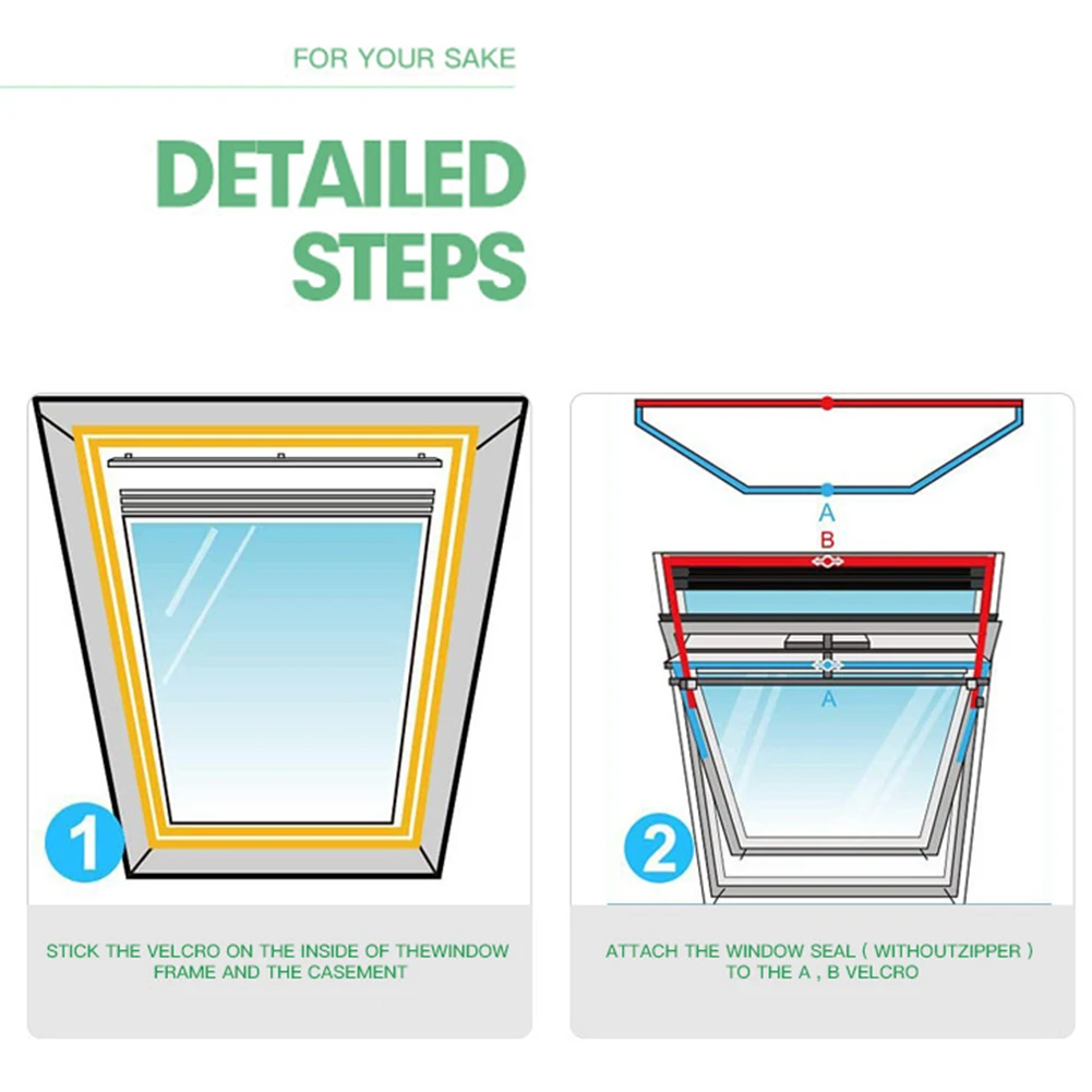 Airlock Win-dow Seal With Zip For Portable Air Conditioner Flexible Cloth Sealing Seal Adhesive Fastfor Mobile Air Conditioner
Airlock Win-dow Seal With Zip For Portable Air Conditioner Flexible Cloth Sealing Seal Adhesive Fastfor Mobile Air Conditioner