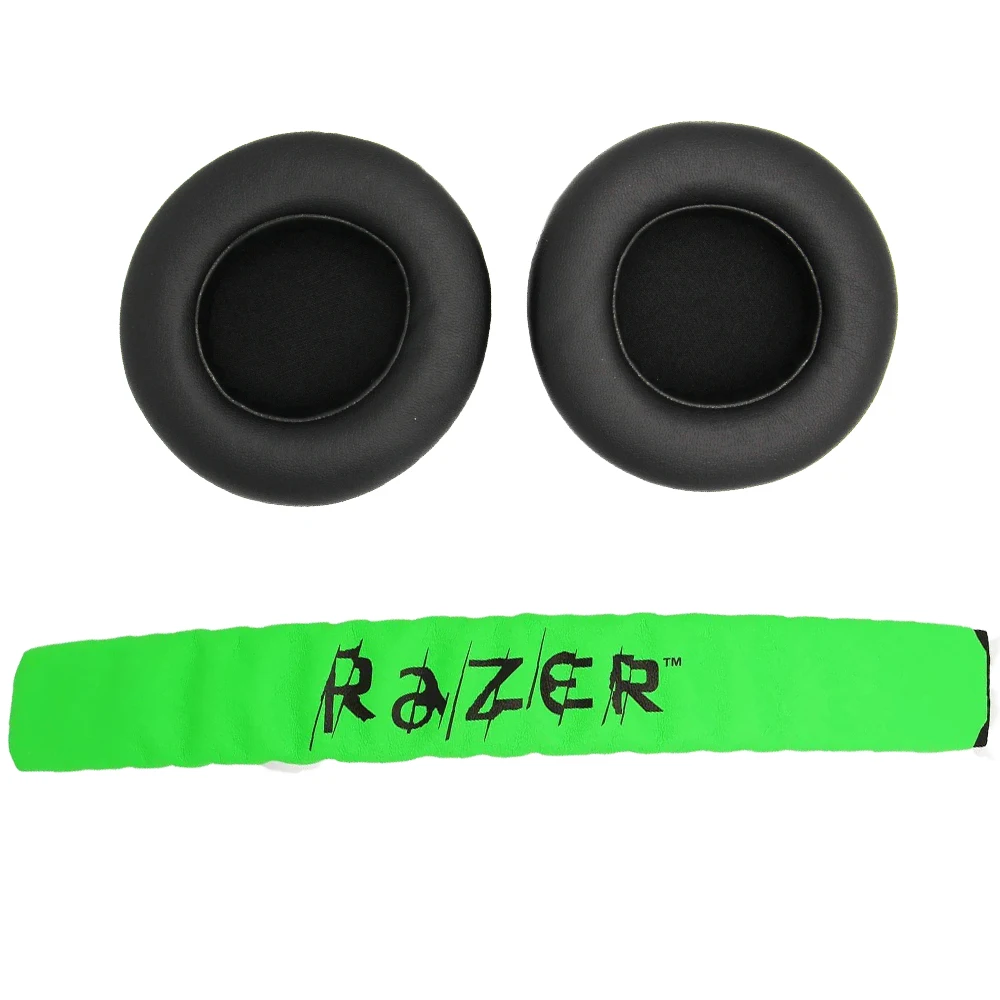 Replacement Ear pads Cushion Earmuffs Earpads with Headband For Razer Kraken Pro 7.1 or Electra Gaming Headphone 
Replacement Ear pads Cushion Earmuffs Earpads with Headband For Razer Kraken Pro 7.1 or Electra Gaming Headphone